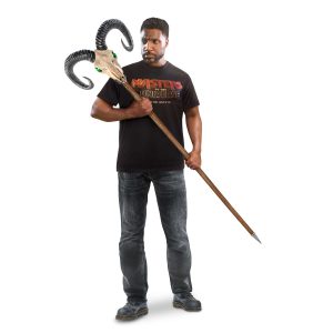 Masters Of The Universe Deluxe Movie Havoc Staff For Collector Role Play. Lights & Smoke. 5 Feet Plus