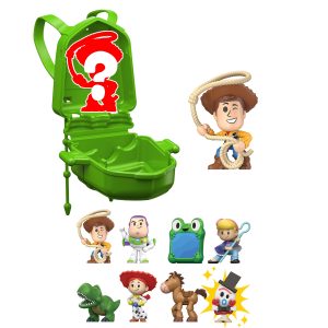Disney And Pixar Toy Story 5 Small Stars Mini Figures. Movie Toys in Accessory Backpack