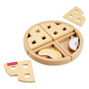 Fisher-Price Tiny Garden Wooden Fruit Pie. Pretend Food Puzzle Set For Kids. 16 Wood Pieces