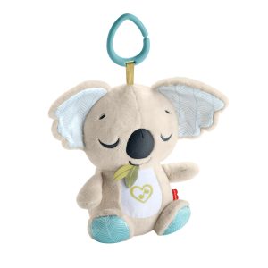 Fisher-Price On-The-Go Koala Soother Toy. Plush Portable Sound Machine For Newborns