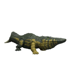 Jurassic World Wild Roar Stomatosuchus Dinosaur Action Figure Toy. Sounds & Attack & Lights