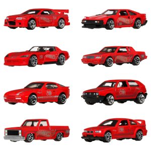 Hot Wheels Collector Vehículo de Colección Mattel 80 Aniversario Paquete de 8 Autos