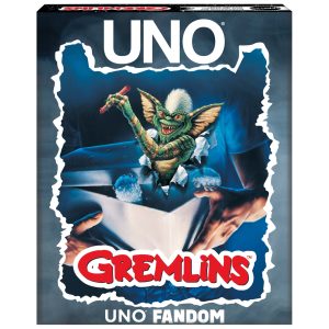 UNO Fandom Gremlins Card Game For Kids. Adults & Families. Travel & Camping For 2-10 Players
