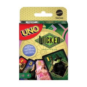 UNO Wicked Card Game For Kid. Adult & Family Nights Inspired By The Movie