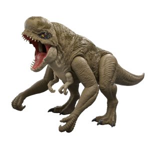 Jurassic World Rebirth Super Colossal Distortus Rex Dinosaur Figure. 31 Inch. Swallows Minis