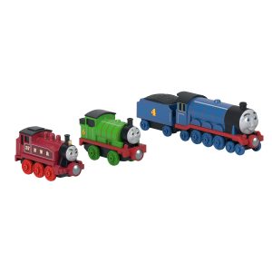 Thomas & Friends By Fisher-Price Die-Cast Toy Train Multipack With Percy. Rosie & Gordon Engines