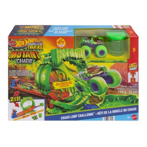 Hot Wheels Monster Trucks Vehículo de Juguete Mutant Chaos Slime