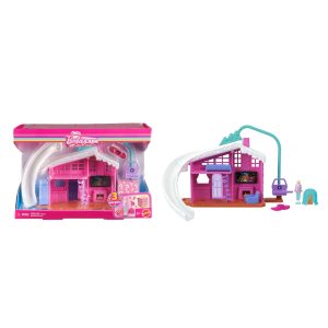 Barbie Mini Barbie Land Doll House Playsets With 1.5-Inch Doll. Furniture & Accessories