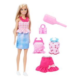 Barbie Easy To Dress Barbie Doll Featuring Easy To Dress. Snap On Fashions. Fashion Dolls With Brushable Blonde Hair