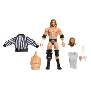 WWE Elite Collection Premium Live EVent Triple H Action Figure Set. Summerslam Series Collectible