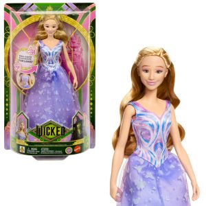 Universal Pictures' Wicked: For Good Singing Glinda Doll. Movie-Inspired Outfit. Sings For Good