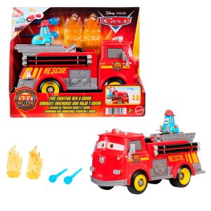 Cars de Disney y Pixar Vehículo de Juguete Rojo
