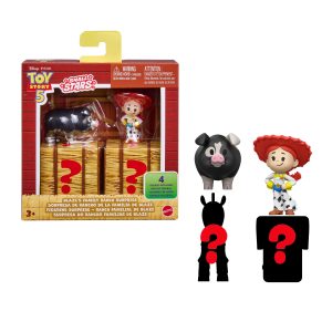 Disney And Pixar Toy Story 5 Small Stars Blaze's Family Ranch Surprise Stylized Mini Figures 4 Pack