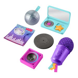 Fisher-Price Mini Me Moments DJ Gift Set. 6-Piece Sensory Baby Toys For Newborn Play