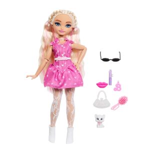 Barbie Dream Besties Barbie Malibu Doll & Accessories. Posable Fashion Doll & Themed Pieces