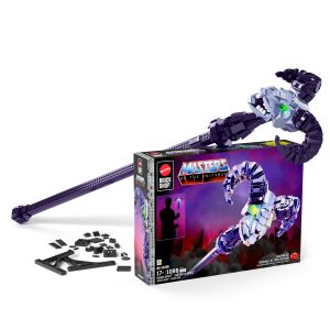 Mattel Brick Shop Masters Of The Universe Havoc Staff Collector Building Set (1098 Pieces) For Collectors
