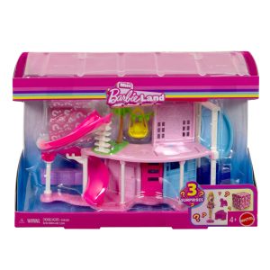 Barbie Mini Barbie Land Dreamhouse Including 1.5-Inch Doll. Furniture & Accessories