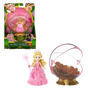 Universal Pictures' Wicked Glinda's Floating Bubble Toy With Vehicle & Glinda Small Doll