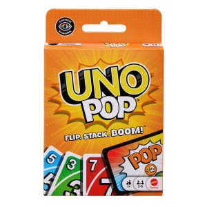 UNO Pop Card Game For Kids. Adult & Family Nights. 2-6 Players Ages 7+