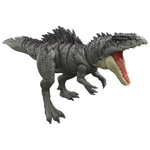 Jurassic World Colossal Chomp Giganotosaurus Figure With Big Bite. Multi Direction Attack