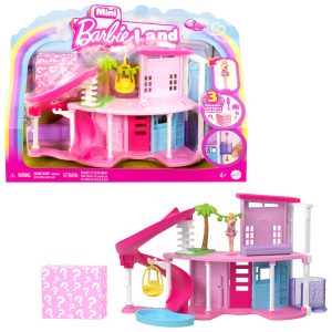 Barbie Mini Barbieland Doll House Playsets With 1.5-Inch Doll. Furniture & Accessories