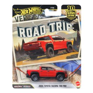 Hot Wheels Collector Veículo de Coleção Carro Cultura Automotiva 2024 Toyota Tacoma