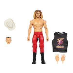 WWE Elite Legends Bam Bam Bigelow Action Figure & Accessories. Series 32 6-Inch Collectible Set