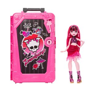 Monster High Skulltimate Secrets Gore-Geous Oasis Playset. Draculaura Doll And Accessories