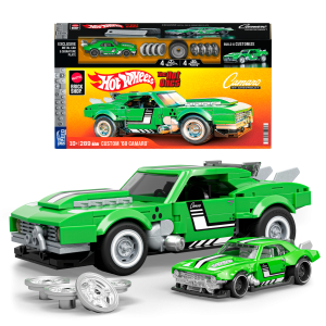 Mattel Brick Shop Hot Wheels Custom '68 Camaro Building Toy Kit (289 Pieces). For Collectors