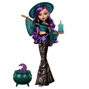Moonspell Magic By Monster High Willow Thorne Fashion Doll. Nature Witch With Accessories