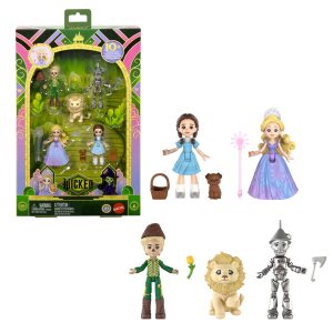 Universal Pictures' Wicked: For Good Oz Story Set. 5 Small Dolls With 5 Movie-Inspired Accessories