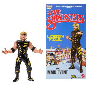WWE Ljn Superstars Logan Paul Action Figure. 1980s Retro 8-inch Collectible Toy