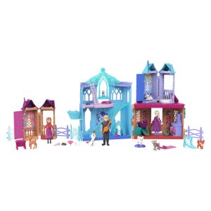 Disney Frozen Storytime Stackers Animals Of Arendelle Set. 3 Playsets. 3 Small Dolls & Accessories
