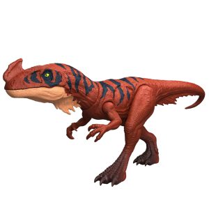 Jurassic World Wild Roar Afrovenator Dinosaur Action Figure Toy. Attack & Light & Sound. Scan Code