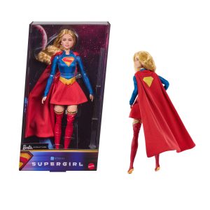 Barbie Signature DC Supergirl Fashion Doll. Super Hero Costume With Cape