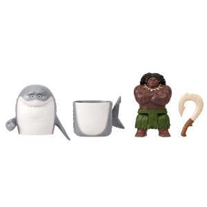 Disney Moana Shapeshifting Shark Maui Small Doll With Transforming Shark Outfit. Inspired By Movie