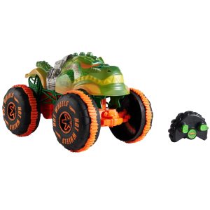 Hot Wheels Monster Trucks RC Rageasaur. Battery-Powered Remote-Control Toy Truck in 1:15 Scale