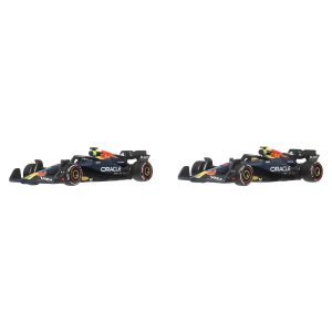 Hot Wheels-Coffret de 2 Voitures de Formule 1. Oracle Red Bull Racing