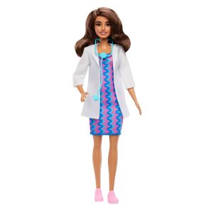 Barbie Careers Doctor Doll & Accessory. Fashion Doll Wearing Removable Look With Stethoscope