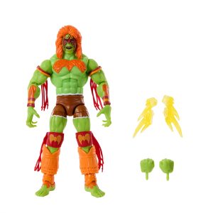 WWE X Street Fighter Ultimate Warrior Action Figure & Accessories. 6-inch Collectible Blanka Mashup Set