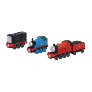 Fisher-Price-Coffret de 3 Trains Thomas et ses Amis