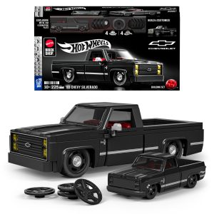 Mattel Brick Shop Hot Wheels Juguete de Construcción Speed '83 Chevy Silverado