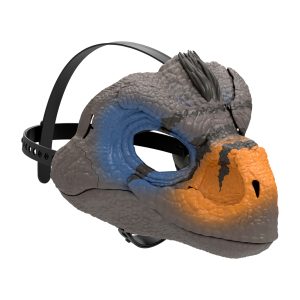 Jurassic World Snarlin Sounds Velociraptor Mask With Roar & Growl Sounds. Dinosaur Head