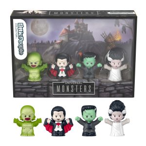 Little People Collector Universal Monsters Special Edition Set For Horror Fans. 4 Figures
