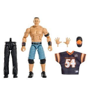 WWE Elite Collection Premium Live EVent John Cena Action Figure Set. Wrestlemania Collectible