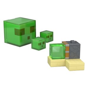 Minecraft Redstone Charged Sticky Piston Trap Set With Action Figure. Accessories & Moving Mechanism