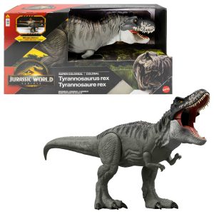 Jurassic World Rebirth Super Colossal Tyrannosaurus Rex Action Figure. T-Rex Dinosaur Movie Toy