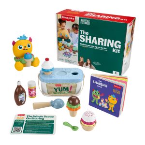 Fisher-Price Big Little Feelings Sharing Play Kit. Set Of Learning Toys & Tips For Toddlers & Kids