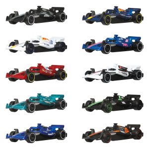 Hot Wheels Formula 1 Set Of 10 Toy Cars