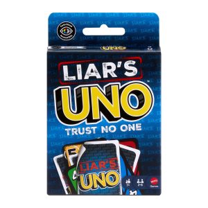 Liar's UNO Card Game For Adults. Kids. Families. Parties & Game Nights. Trick Play & Bluffing